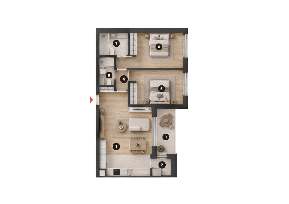 Planta tipo T3, blend.05